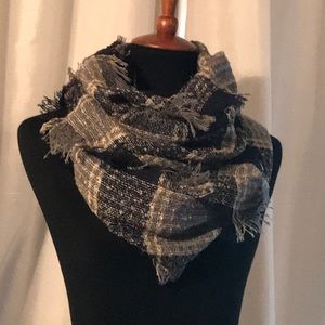Plaid Infinity Scarf